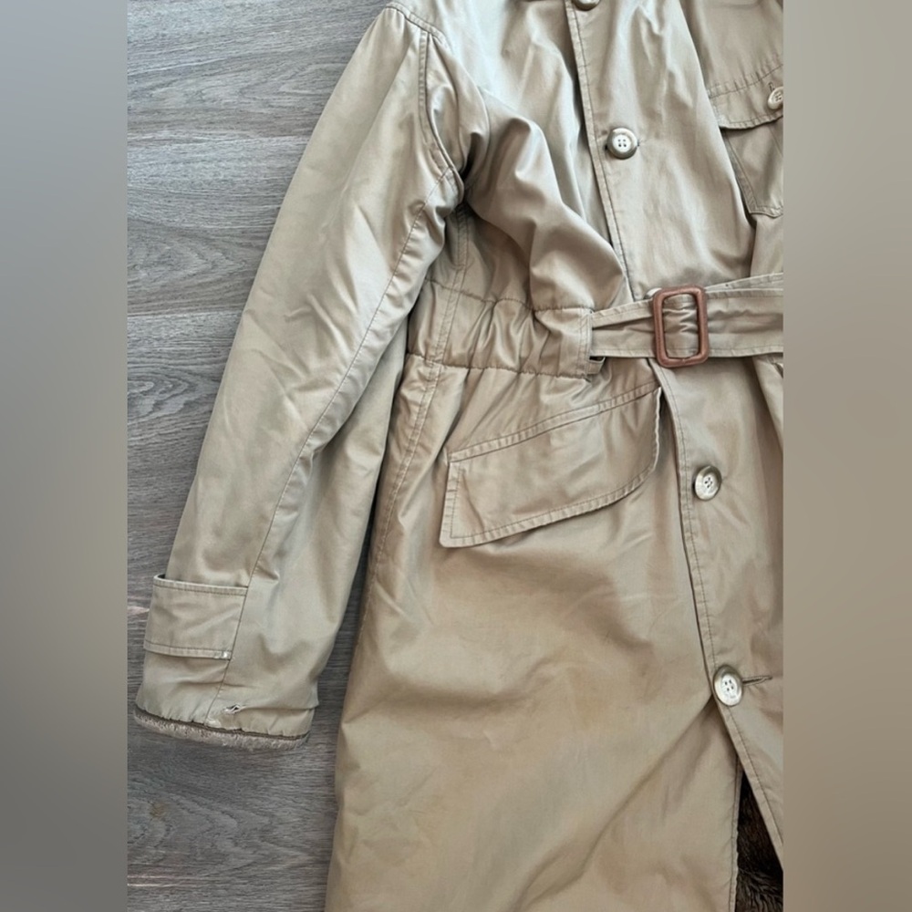 Grenfell x Brooks Brothers boa lined deck coat parka - Picture 5 of 16